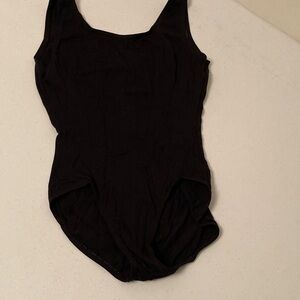 Girls Black Danskin Dance Leotard